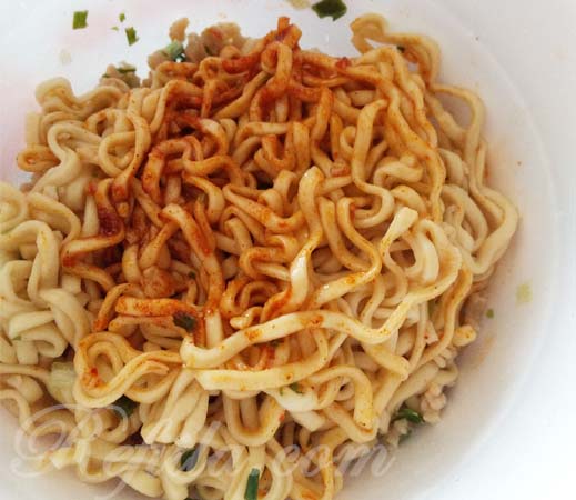 ベース焼きそば旨辛7