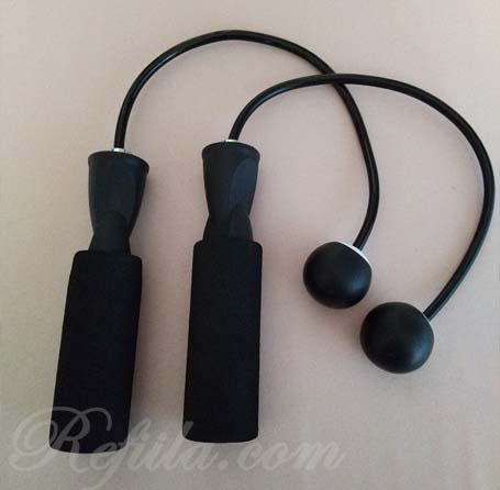 ダイソーエア縄跳び2